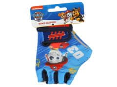 Paw Patrol Otroške kolesarske rokavice Paw Patrol Chase in Marshall za dečke, z zapenjanjem na ježka 