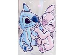 Disney DISNEY Angel in Stitch Steklenička z ustnikom in ročajem, šolska steklenička za deklice 450ml