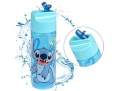 Disney DISNEY Stitch steklenička z ustnikom, šolska steklenička za deklice 540ml 