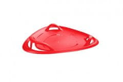 Plastkon Snežna plošča Meteor rdeča plastika premer 60 cm
