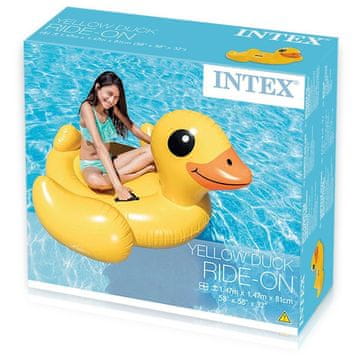 Intex Napihljiva vzmetnica raca majhna 147x147cm