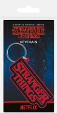 Gumijast obesek za ključe, logotip Stranger Things