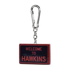 Stranger Things Hawkins 3D nalepka
