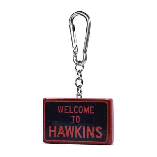Stranger Things Hawkins 3D nalepka