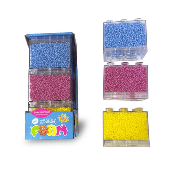 Ultra Foam 3 pakiranja mini (pakiranje po 3 modre, vijolične in rumene barve)