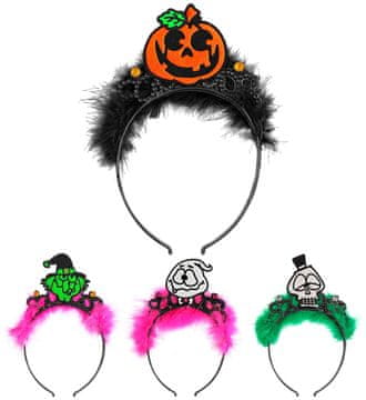 Widmann Naglavni trak za noč čarovnic, 4 vzorci