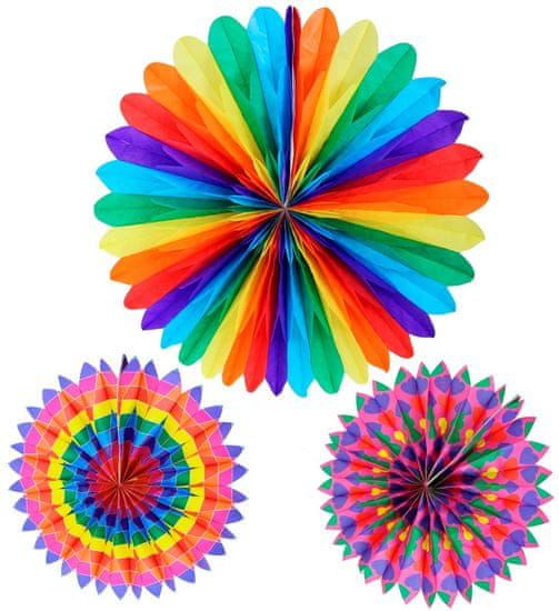 Widmann Papirnata dekoracija 50 cm mix