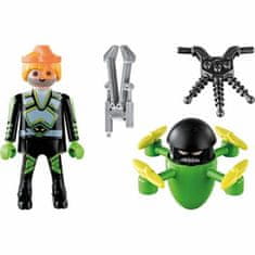 Playmobil Agent z dronom