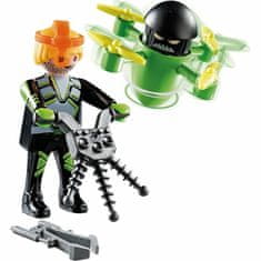 Playmobil Agent z dronom