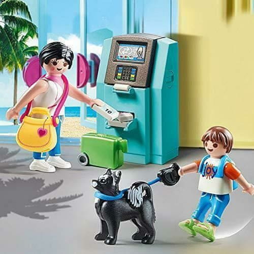 Playmobil Turisti z bankomatom
