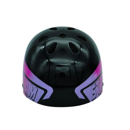 Alltoys Čelada Dazzler black (modra/vijolična) - velikost S