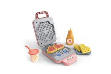 Alltoys Aparat za izdelavo vafljev roza barve
