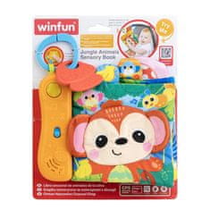 Winfun Živali iz džungle Sensory Book
