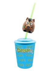 EP LINE Drinkeez - skodelica s slamico