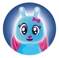 Alltoys Lumiluvs plišasta žival - Polž