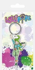 Lollipopz obesek za ključe gumijast zelen