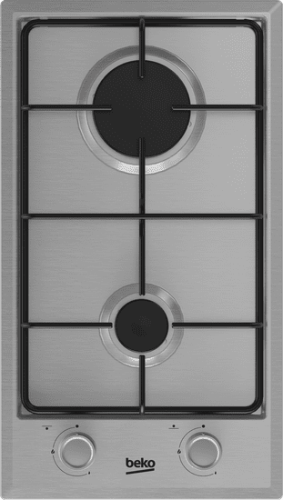Beko HDCG32220FX plinska kuhalna plošča