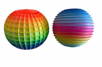 Johntoy Jumbo mavrična squishy žogica 9 cm