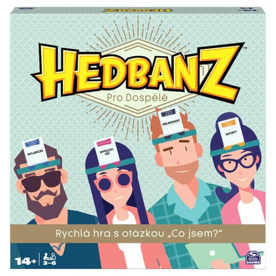 Spin Master Družabna igra Hedbanz za odrasle