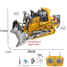Alltoys Buldožer 1:24 RC