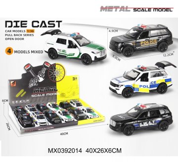 Alltoys Policijski avto 1:36