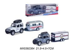 Alltoys Avto jeep s prikolico
