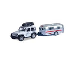 Alltoys Avto jeep s prikolico