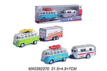 Alltoys Minibus s prikolico