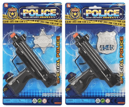 Alltoys Policijski komplet z značko