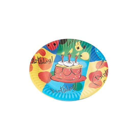 Aga4Kids Papirnati krožniki 18cm DS931-9 10 kos