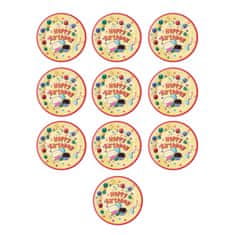 Aga4Kids Papirnati krožniki 18cm DS931-8 10 kos
