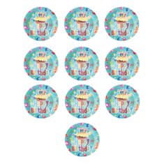 Aga4Kids Papirnati krožniki 18cm DS931-11 10 kos