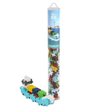 Plus-Plus Kontejnerska ladja (100 kosov) Tuba