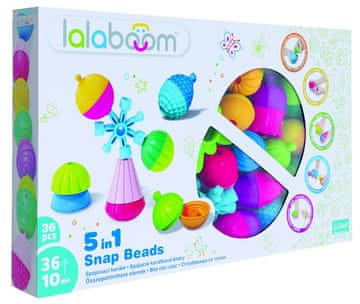 Trefl Komplet povezovalnih blokov za kroglice 36 kosov 5in1