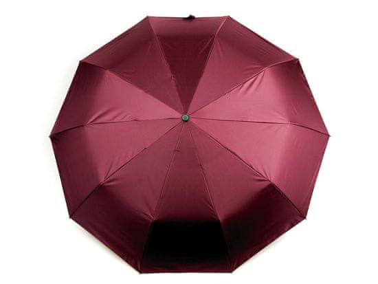 Velik zložljiv dežnik - bordo
