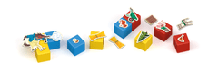Geomag Magicube Trije prašički 42 kosov