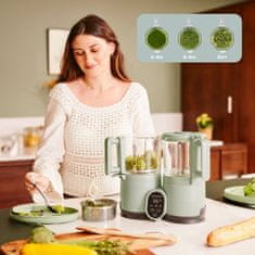 Babymoov večnamenski instrument Nutribaby Glass Celadon Green