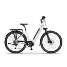 Eco Bike Električno Trekking kolo LX300, 678Wh, M-17", belo