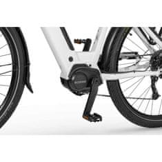 Eco Bike Električno Trekking kolo LX300, 678Wh, M-17", belo