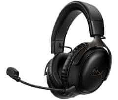 HyperX HP Cloud III Wireless - Črna