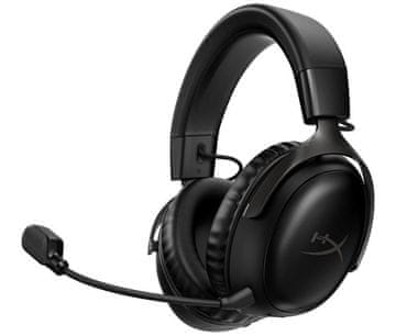HyperX HP Cloud III Wireless - Črna