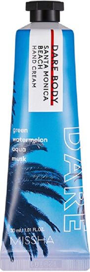 MISSHA Dare Body Santa Monica Beach vlažilna krema za roke (Hand Cream) 30 ml
