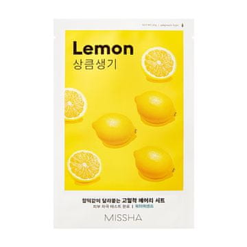 MISSHA Lemon Lemon Extract Sheet Mask (Airy Fit Sheet Mask) 19 g