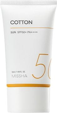 MISSHA Krema za sončenje SPF 50+ All Around Safe Block Cotton (Sun Cream) 50 ml