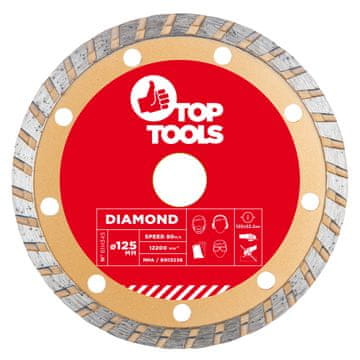 shumee Diamantni disk 125 x 22,2 mm, turbo