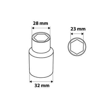 shumee Šesterokotna vtičnica