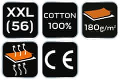 shumee Rdeča majica, velikost XXL