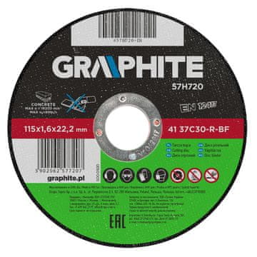 Topex Rezalna plošča za kamen 115 x 1,6 x 22,2 mm, 41 37C30-R-BF