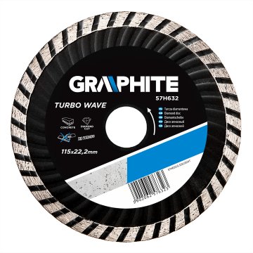 shumee Diamantni disk 115 x 22,2 mm, turbo val