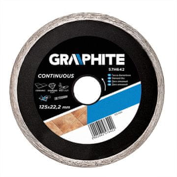 shumee Diamantni disk 125 x 22,2 mm, poln